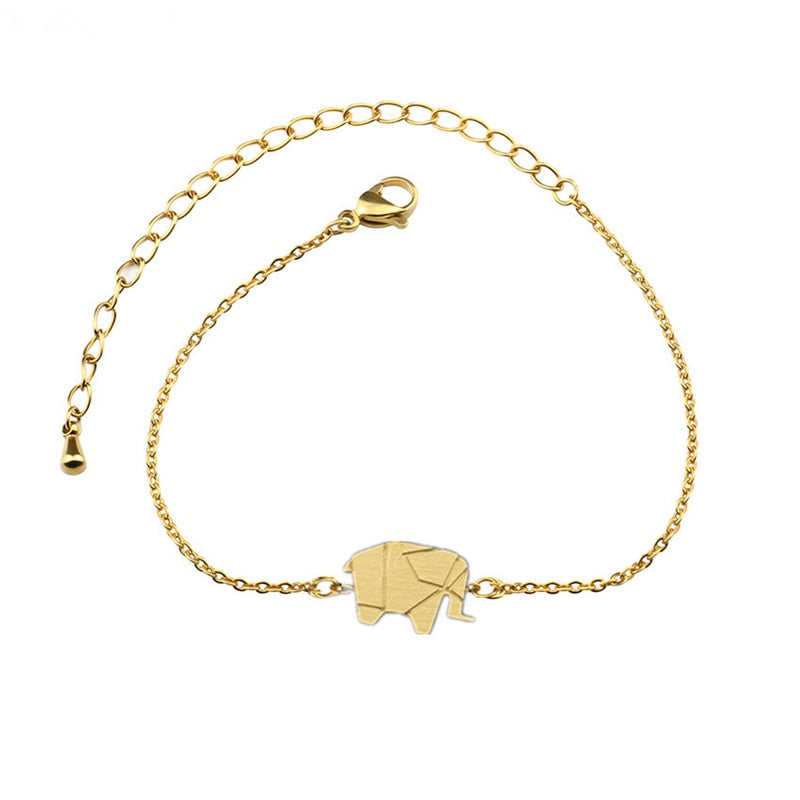 Origami Elephant Bracelet